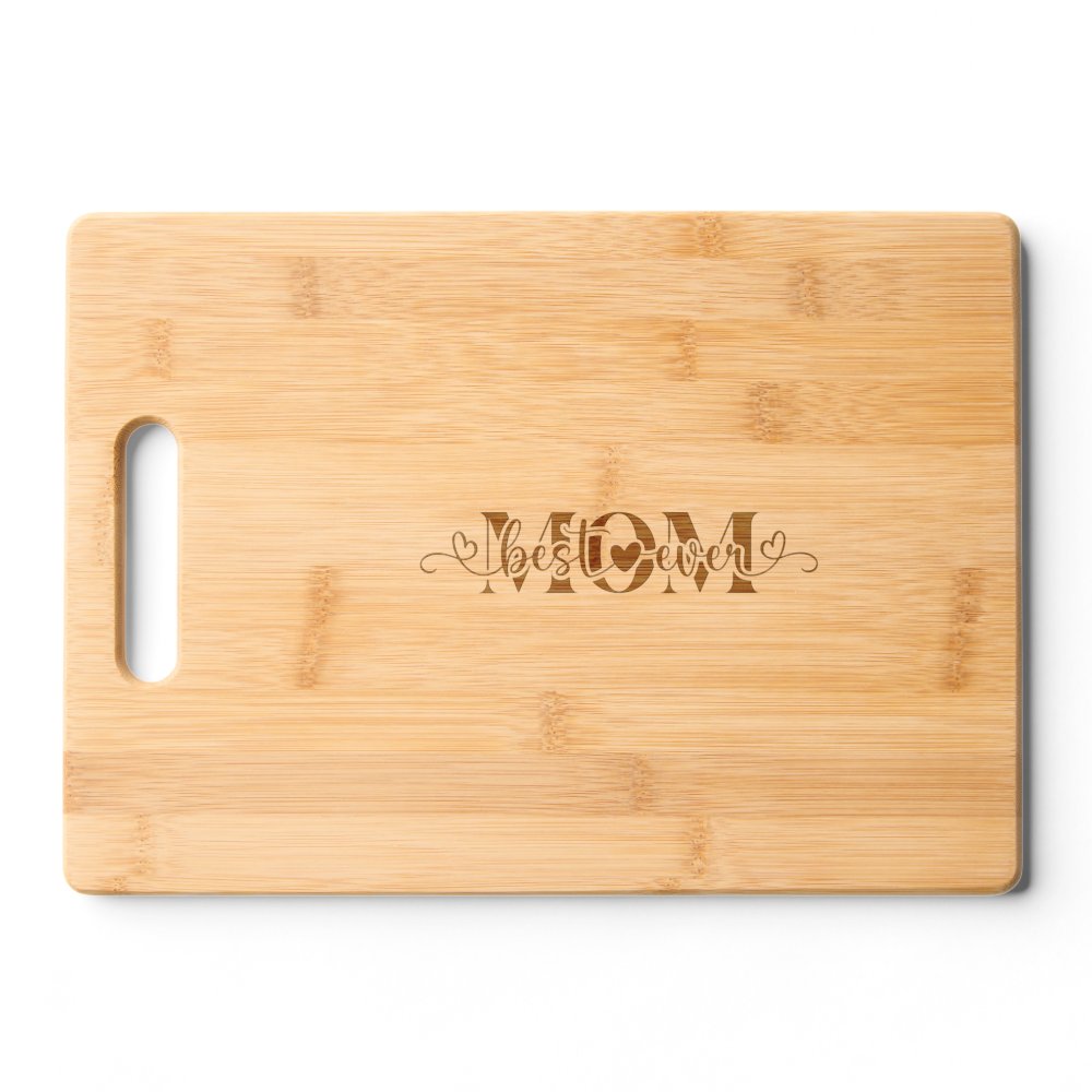 Discover Best Ever Mom Custom Cutting Board