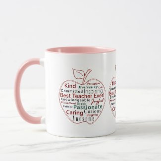 Best Ever Red Apple Teacher Appreciation Qualities