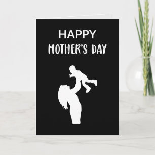 Best Ever Stepmom Mom And Child Happy Mother's Day Card