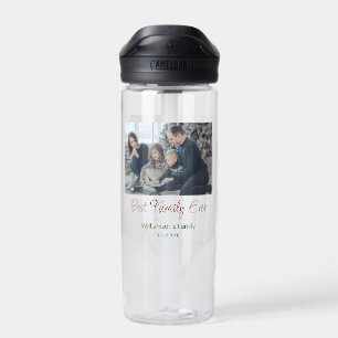 Best family ever add family name picture date year water bottle