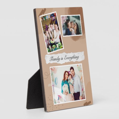 Best Family is Everything Tabletop plaque 