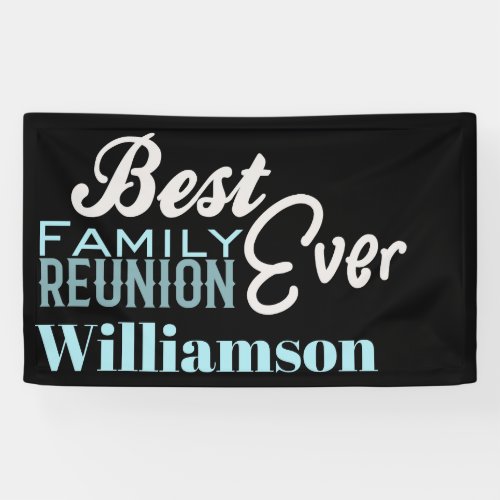 Best Family Reunion Gathering Modern Banner