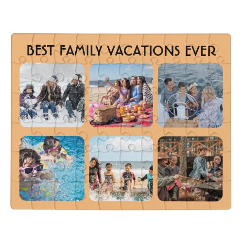 Best family vacations ever jigsaw puzzle