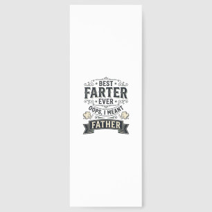 Best Farter Ever Funny Father Shirt Design_1 Bookmarks