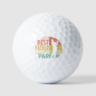 Best FATHER By Par Golf Golfer Balls