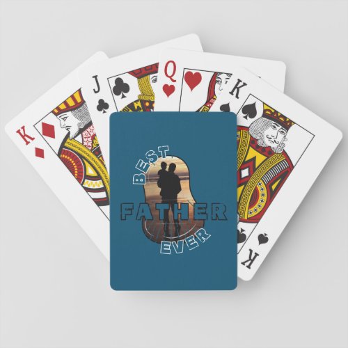 Best Father Ever Poker Cards