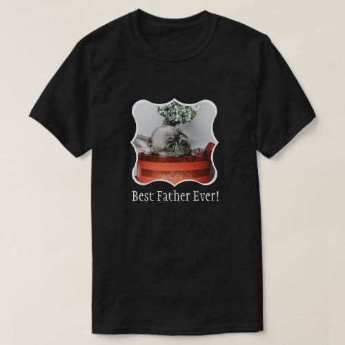 Best Father Family Photo  Custom T_Shirt