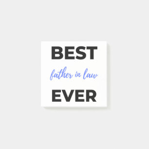 Best Father In Law Ever 2 Post-it Notes