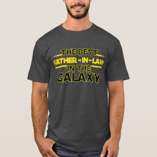 Best Father in Law in Galaxy Cool Gift for in T-Shirt