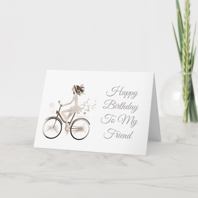 ***BEST FEMALE FRIEND'S*** BIRTHDAY IS SPECIAL/HER CARD (Front)