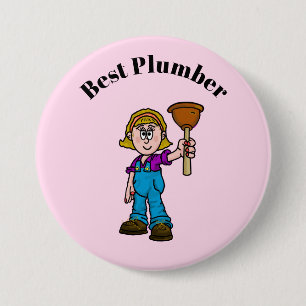 Best Female Plumber Button