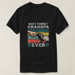 Best Ferret Grandpa Ever T-Shirt
