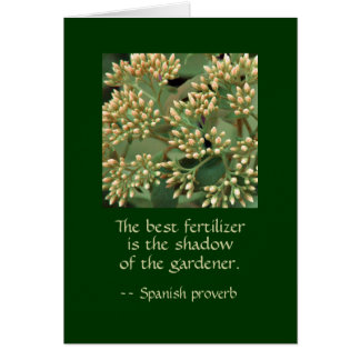Best fertilizer shadow of the gardener. GI BB