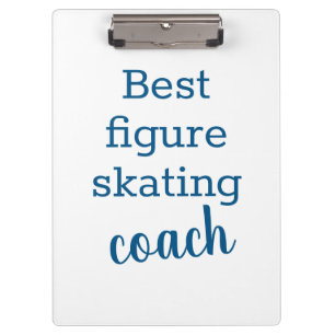 Best figure skating coach gift - clipboard