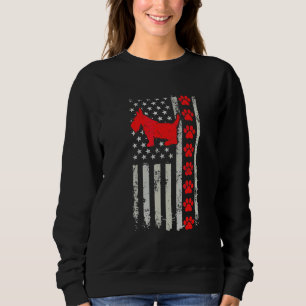 Best Firefighter Cesky Terrier Mom Dad Ever Us Fla Sweatshirt