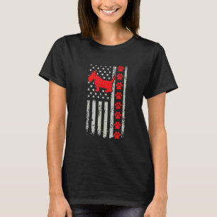 Best Firefighter Cesky Terrier Mom Dad Ever Us Fla T-Shirt