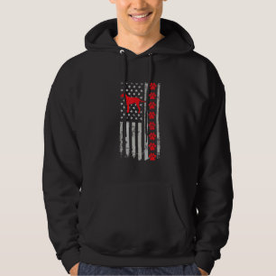Best Firefighter Dalmatian Mom Dad Ever Us Flag Do Hoodie