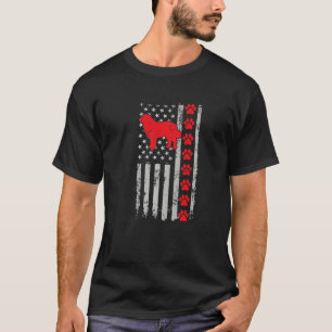 Best Firefighter Labernese Mom Dad Ever Us Flag Do T-Shirt