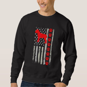 Best Firefighter Lagotto Romagnolo Mom Dad Ever Us Sweatshirt
