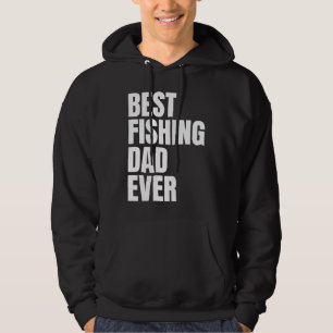Best Fishing Dad Ever Angler Mens Fish Hoodie