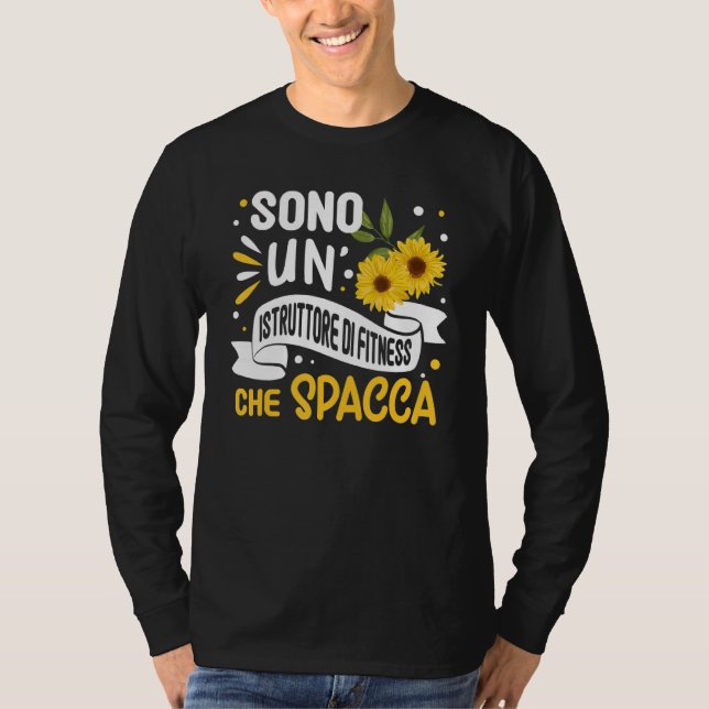 Best Fitness Instructor Splitting T-Shirt (Front)