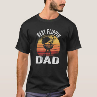 Best Flippin Dad Barbecue Smoking Meat BBQ Grill G T-Shirt