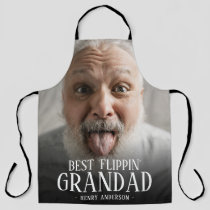 Best 'Flippin' Grandad Photo | Name Apron