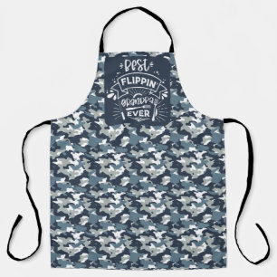 Best Flippin' Grandpa All Over Print Apron