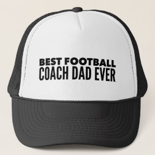 Best Football Coach Dad Ever Trucker Hat