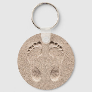 Best Footprints In The Sand Budget Keychains