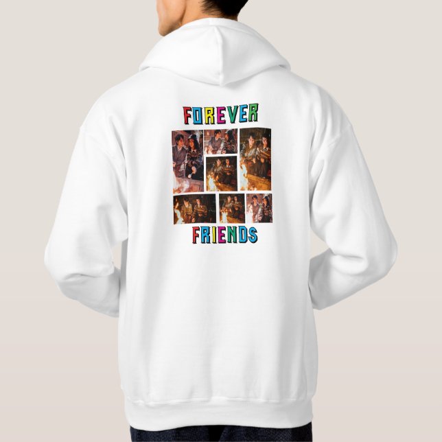 Best Forever Friends bff friendship beautiful Hood Hoodie (Back)