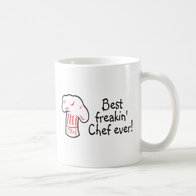 Best Freakin Chef Ever Coffee Mug (Right)