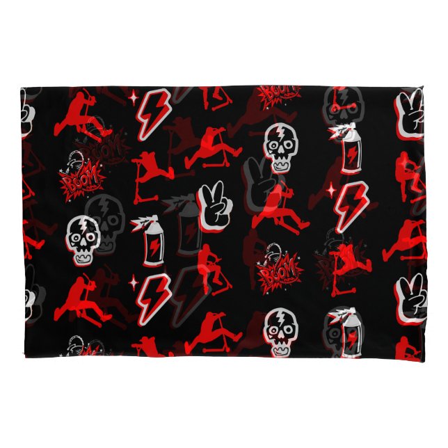 Best Freestyle Pro Scooters Pillow Case (Front-Left)