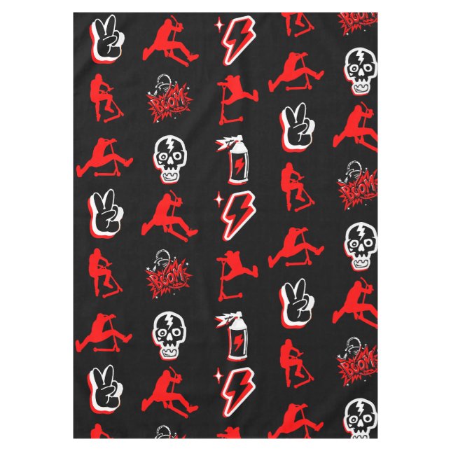 Best Freestyle Pro Scooters Tablecloth (Front)
