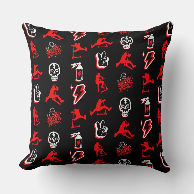 Best Freestyle Pro Scooters Throw Pillow (Front)