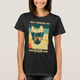 Best Frenchie Dad Men Father French Bulldog 3 T-Shirt