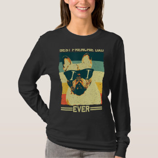 Best Frenchie Dad Men Father French Bulldog Lovers T-Shirt