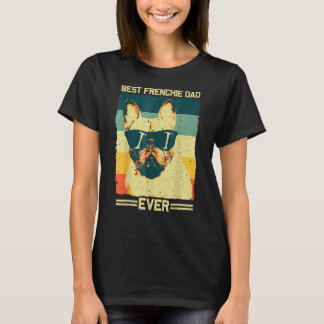 Best Frenchie Dad Men Father French Bulldog T-Shirt