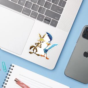 Best Frenemies Forever - Retro Cartoon Duo Vinyl  Sticker
