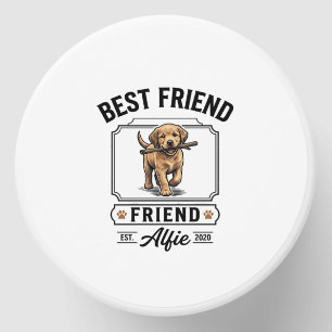 Best Friend Alfie Vintage Dog Lover Design_1 Mini Candle Favors