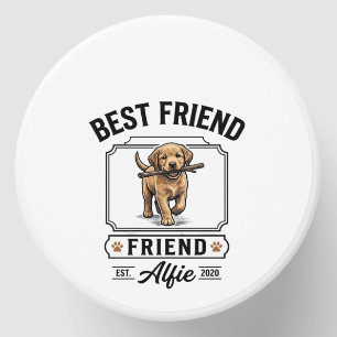 Best Friend Alfie Vintage Dog Lover Design_1 Mini Candle Favors