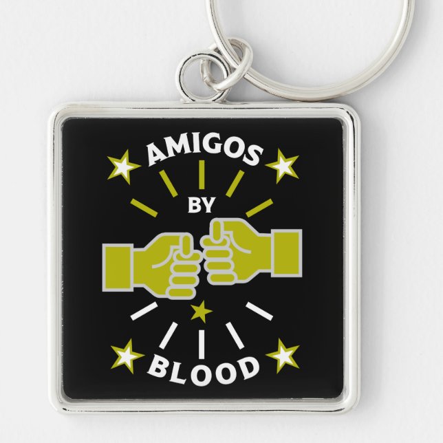 Best Friend Amigos Keychain (Front)