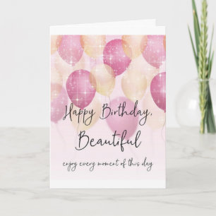 ***BEST FRIEND/BEAUTIFUL LADY*** ON YOUR BIRTHDAY CARD