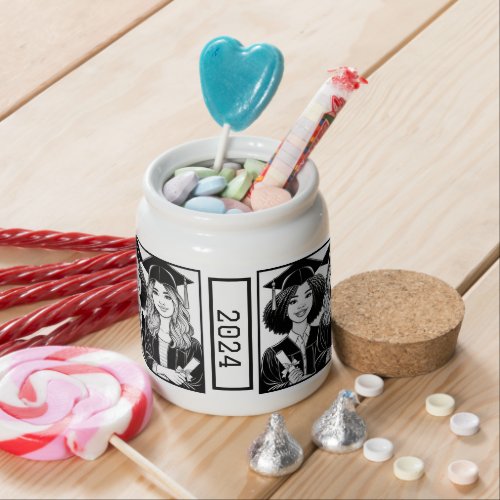 Best Friend Bestie Graduation  Candy Jar