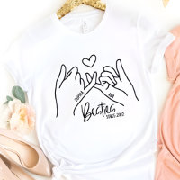 Best Friend Besties Since Year Gift Personalized