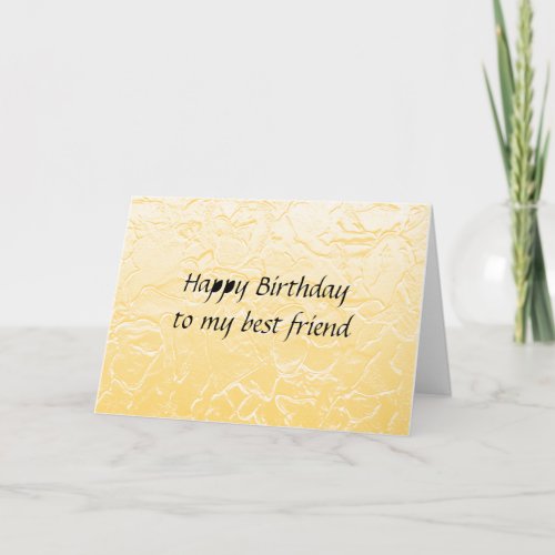 best friend birthday card