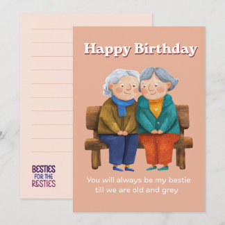 Best friend Birthday Card