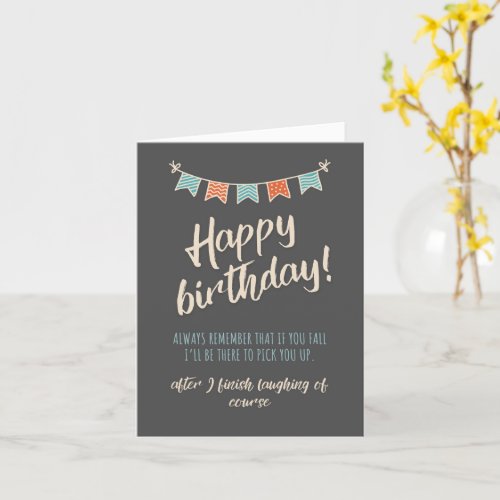 Best friend birthday card funny Funny quote card