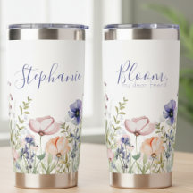 Best Friend Birthday Wildflower Botanical Floral
