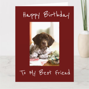 **BEST FRIEND** BIRTHDAY WISHES CARD